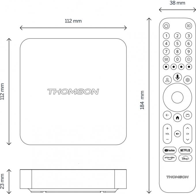 Thomson Streaming Box 4K UHD 240G