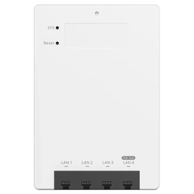 Ruijie Reyee RG-RAP72-Wall Wi-Fi 7 внутренняя двухдиапазонная