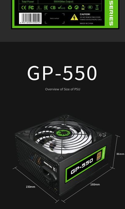 GAMEMAX GP-550