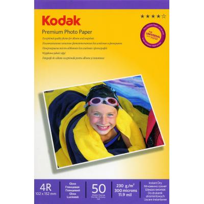 Бумага Kodak 10x15 Premium Photo Paper - Gloss 230gsm 50л 5740-813