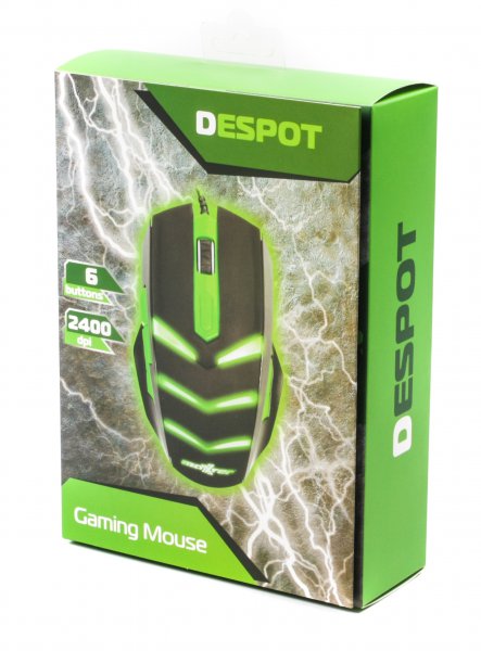 Оптическая игровая мышь DESPOT, USB Maxxter G2 (DESPOT)