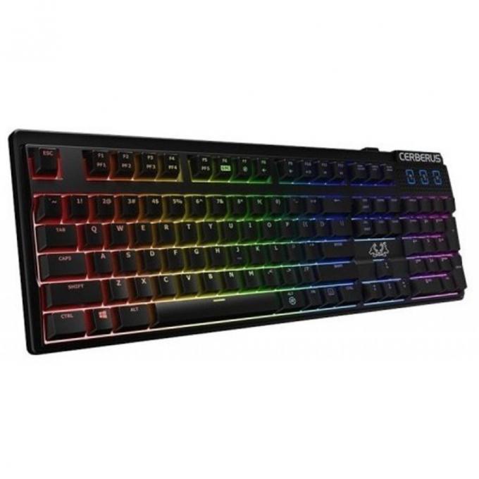Клавиатура ASUS Cerberus Mech RGB UKR brown 90YH0192-B2QA00
