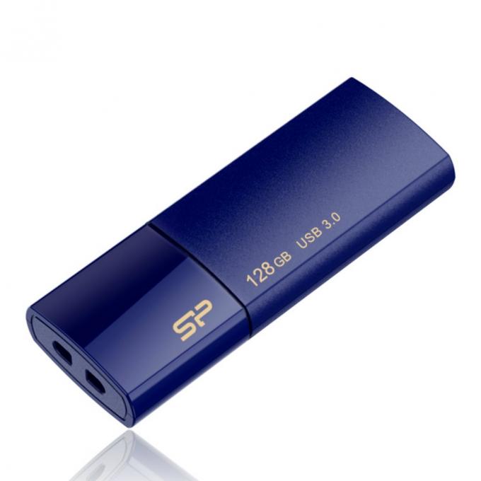 USB флеш накопитель Silicon Power 128GB Blaze B05 Blue USB 3.0 SP128GBUF3B05V1D