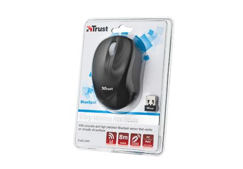 Мышка Trust Vivy 17639 Black USB