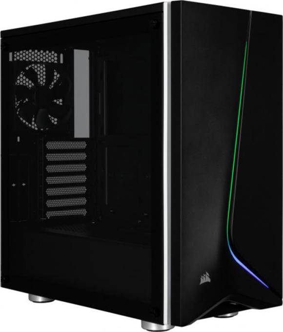 Корпус Corsair Carbide SPEC-06 RGB Tempered Glass Black CC-9011146-WW без БП