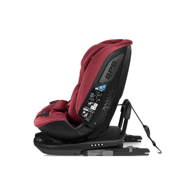 Lionelo LO-BASTIAAN RWF I-SIZE RED BURGUNDY