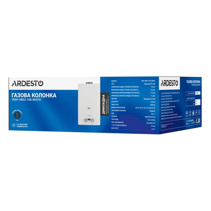 Ardesto GWH-HB03-10B-WHITE