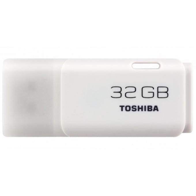 USB флеш накопитель TOSHIBA 32GB Hayabusa White USB 2.0 THN-U202W0320E4