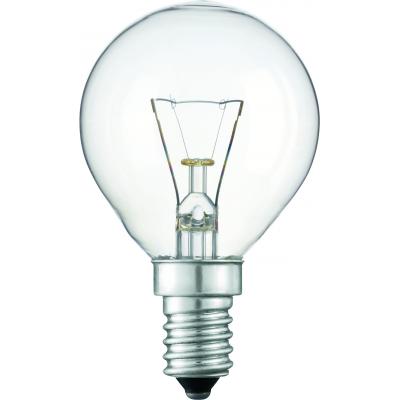 Лампочка PHILIPS E14 40W 230V P45 CL 1CT/10X10F Stan 926000006511