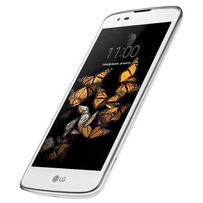 Мобильный телефон LG K350e (K8) White LGK350E.ACISWH