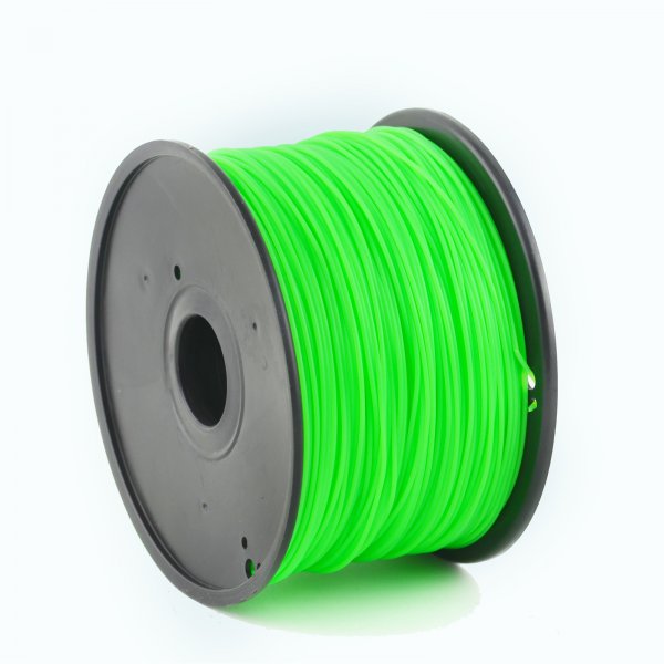 Филамент для 3D-принтера, ABS, 1.75 мм, зелёный Gembird 3DP-ABS1.75-01-G