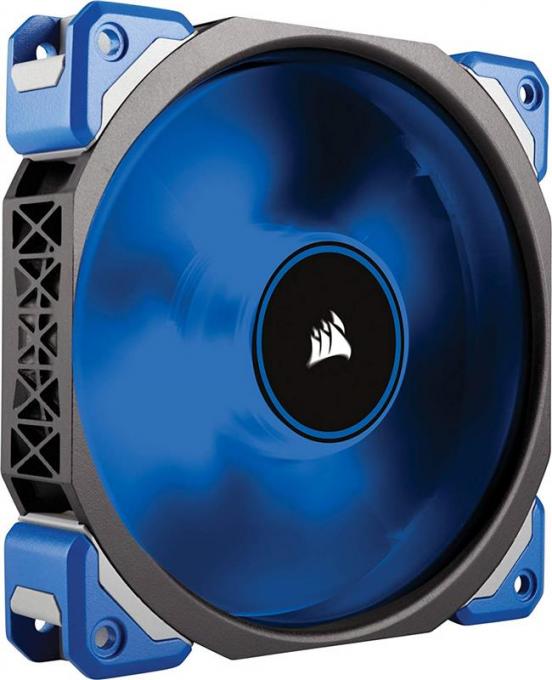 Вентилятор Corsair ML120 Pro LED CO-9050043-WW, 120x120x25мм, 4-pin, синий