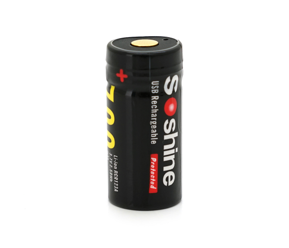 VOLTRONIC Soshine RCR123USB-3.7-700