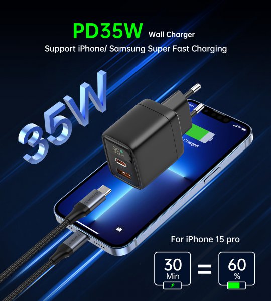 Choetech PD6052-EU-BK