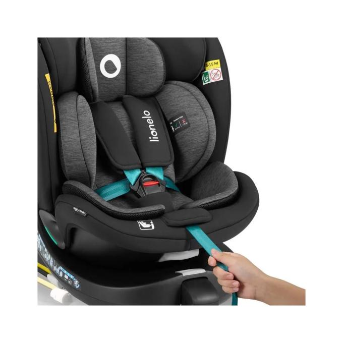 Lionelo LO-NAVY I-SIZE BLACK TURQUOISE