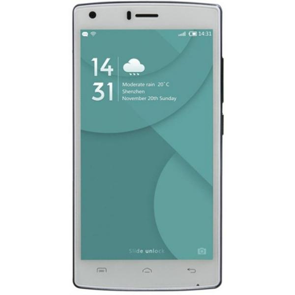 Смартфон Doogee X5 Max Dual Sim White; 5" (1280х720) IPS / MediaTek MT6580 (1.3 ГГц) / камера 8 Мп + 8 Мп / ОЗУ 1 ГБ / 8 ГБ встроенной + microSD до 32 ГБ / 3G (UMTS) / Bluetooth, Wi-Fi / GPS, A-GPS / ОС Android 6.0 (Marshmallow) / 154 x 77.1 x 9.9 мм, 168 г / 4000 мАч / белый Doogee X5 Max White