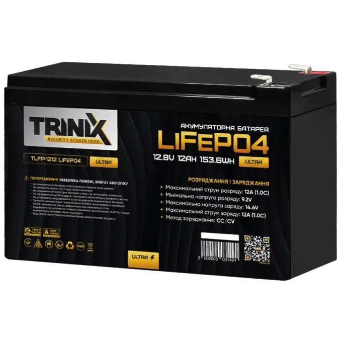 Trinix TLFP-1212 Ultra 12Аг 12В