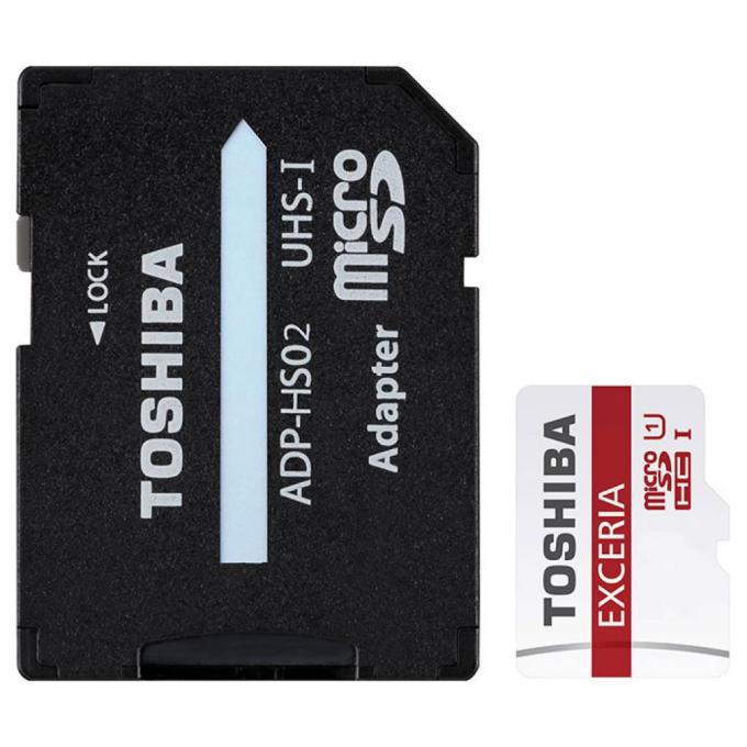 Карта памяти TOSHIBA 16GB microSDHC class 10 THN-M302R0160EA