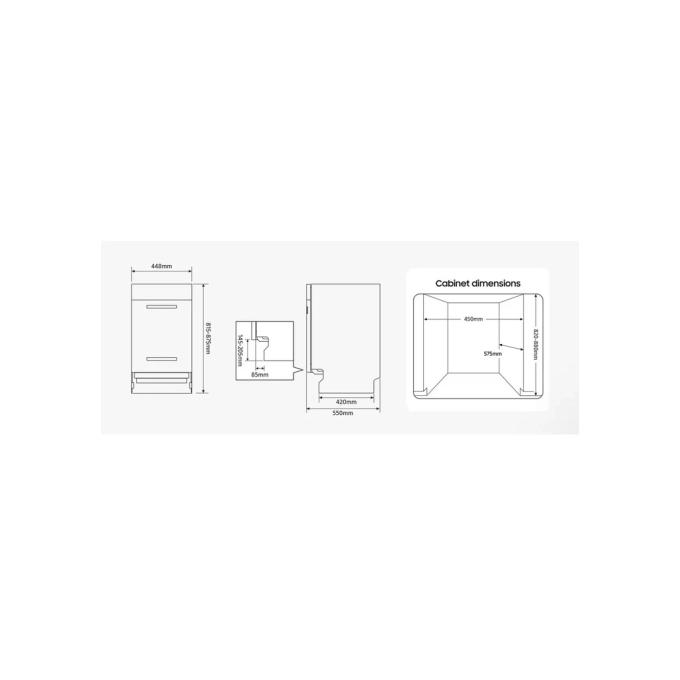 Samsung DW50R4070BB/UA