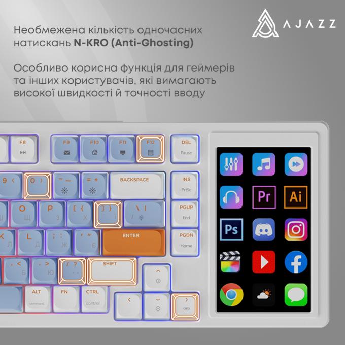 Ajazz AKP815-R-WBO
