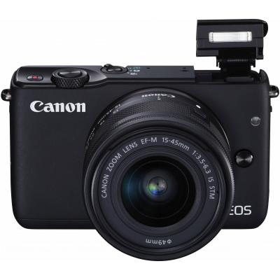 Цифровой фотоаппарат Canon EOS M10 15-45 IS STM Black Kit 0584C040