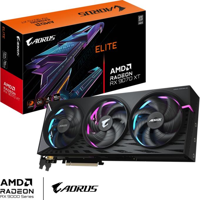 GIGABYTE GV-R9070XTAORUS E-16GD