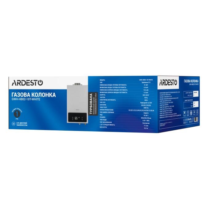 Ardesto GWH-HB02-10T-WHITE1