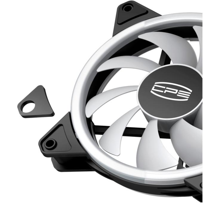 PCcooler F3 T120 ARGB Black