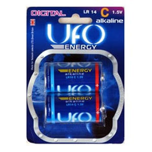 Батарейка UFO LR 14 ENERGY 1x2 шт.