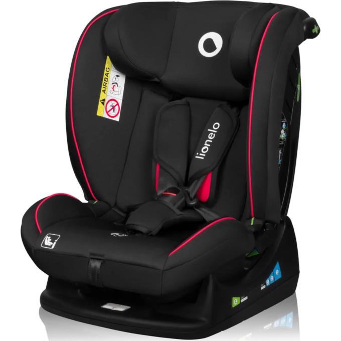 Lionelo LO-AART I-SIZE BLACK CARBON RED