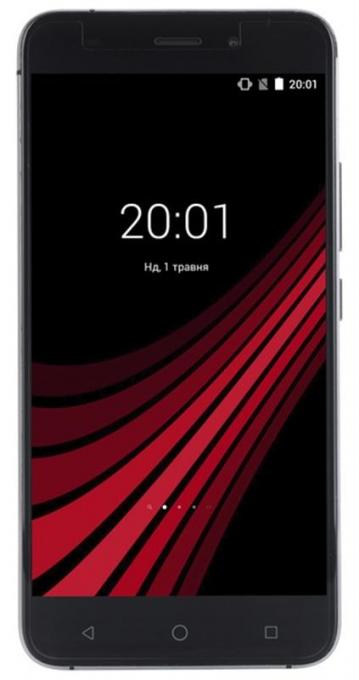 Смартфон Ergo A556 Blaze Dual Sim Black; 5.5" (1280х720) IPS / MediaTek MT6580A / ОЗУ 1 ГБ / 8 ГБ встроенной + microSD до 64 ГБ / камера 13 Мп + 5 Мп / 3G (WCDMA) / Bluetooth, Wi-Fi / GPS, A-GPS / ОС Android 7.0 (Nougat) / 154.6 x 76 x 8.8 мм, 182 г / 2500 мАч / черный Ergo A556 Black