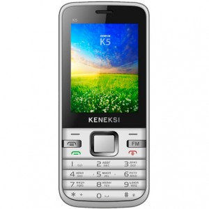 Мобильный телефон Keneksi K5 Silver 4602009359484