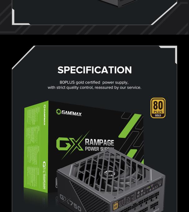 GAMEMAX GX-750 PRO BK(ATX3.1PCIe5.1)