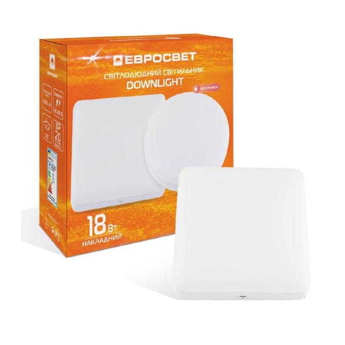 Євросвітло LED-SS-120-18 4200К без рамки