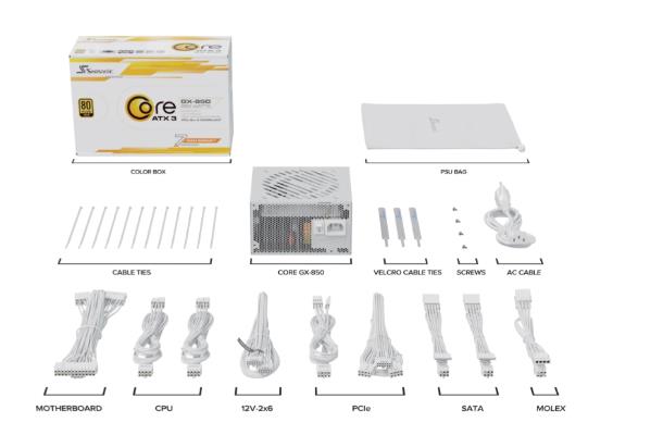 Seasonic CORE GX-850-ATX31 WHITE