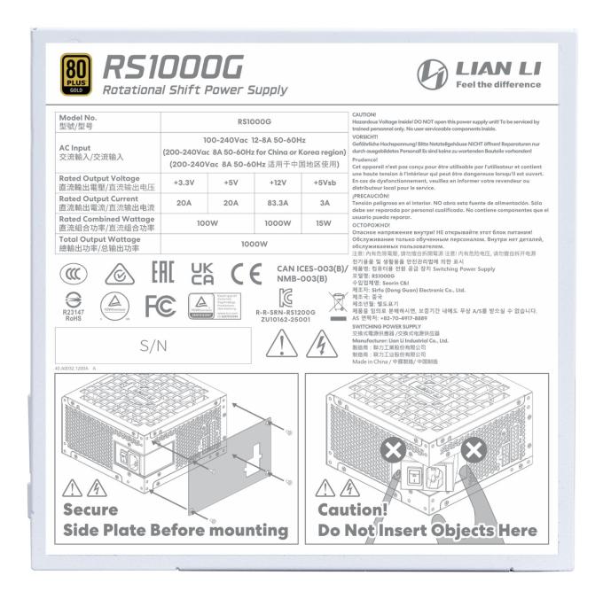 Lian Li G9P.RS1000G.W000.EU