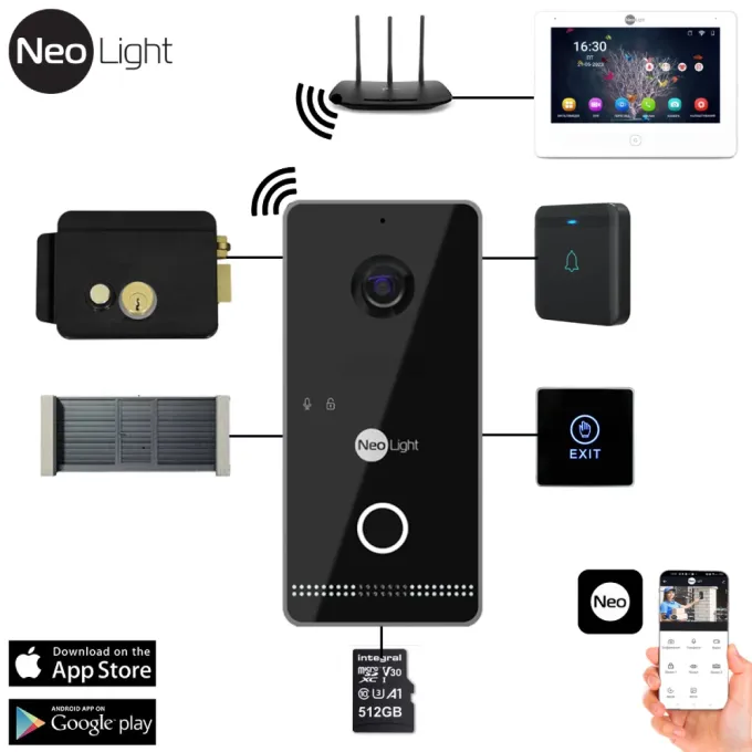 Neolight ALPHA Hybrid Black + OPTIMA IPW Black