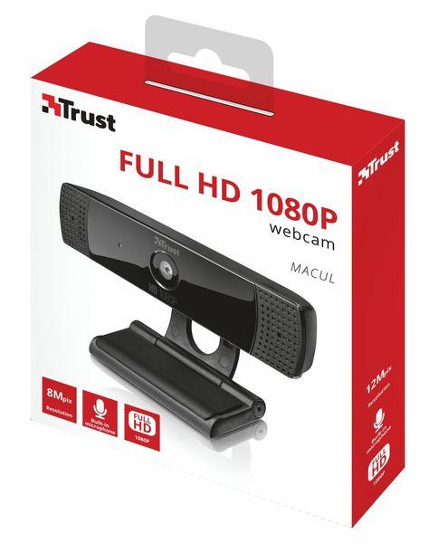 Веб-камера Trust Macul Full HD 1080P 21596