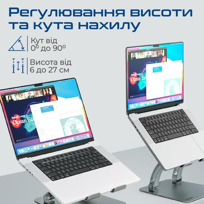 Promate deskmate-7.grey
