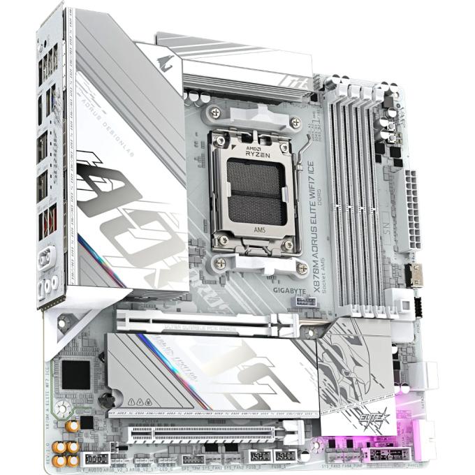 GIGABYTE X870M AORUS ELITE WIFI7 ICE
