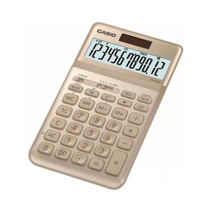 Casio CALC-CAS-JW-200SC-GD