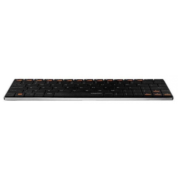 Сверхтонкая клавиатура для IPad RAPOO E6300 bluetooth, черная - повреждена упаковка _E6300 black