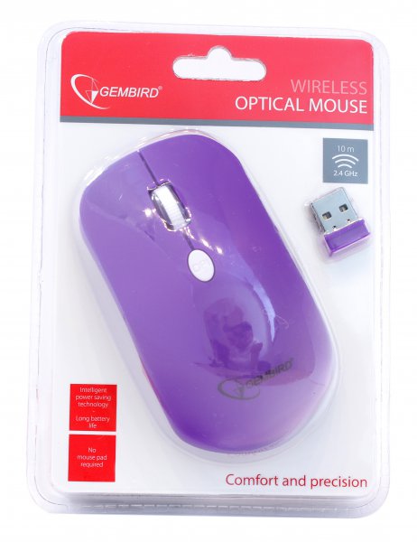 Мышка Gembird MUSW-102 MUSW-102-B USB