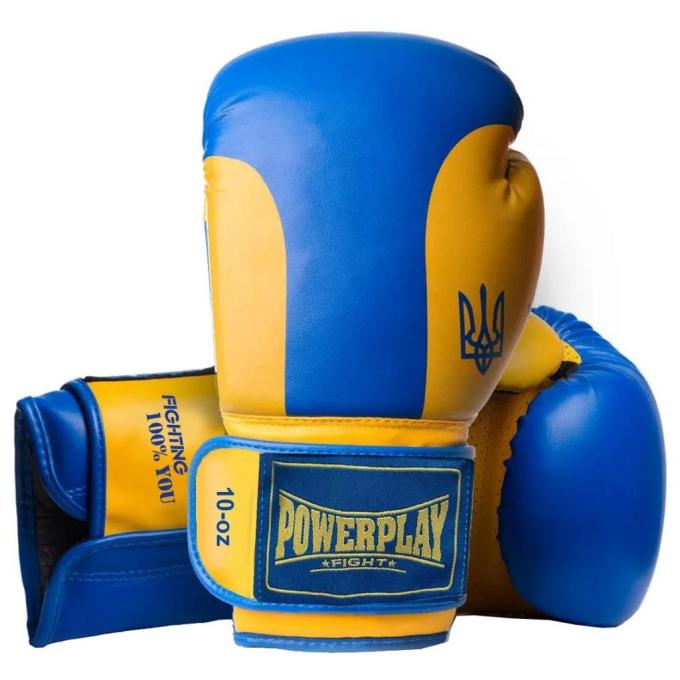 PowerPlay PP_3021_12oz_Blue-Yellow