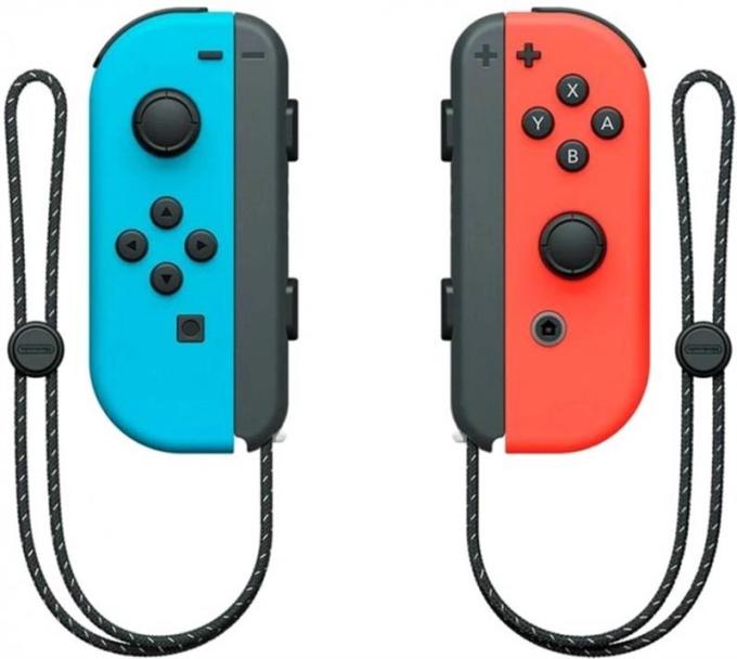 Nintendo Switch OLED HEG-001 Neon Blue and Neon Red_HK