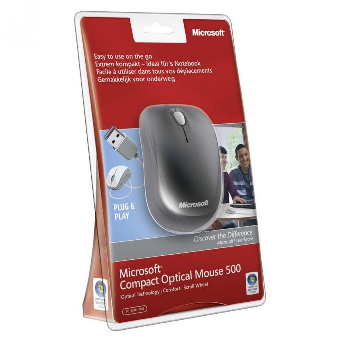 Мышка Microsoft Compact Optical 500 U81-00083