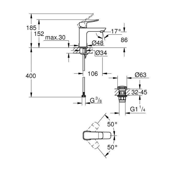 Grohe QuickFix 1018572430