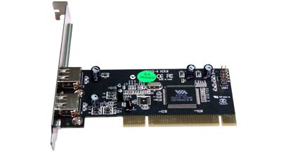 Контроллер PCI Card USB 2ports(ext) + USB 2ports(int) STLab (U-164)
