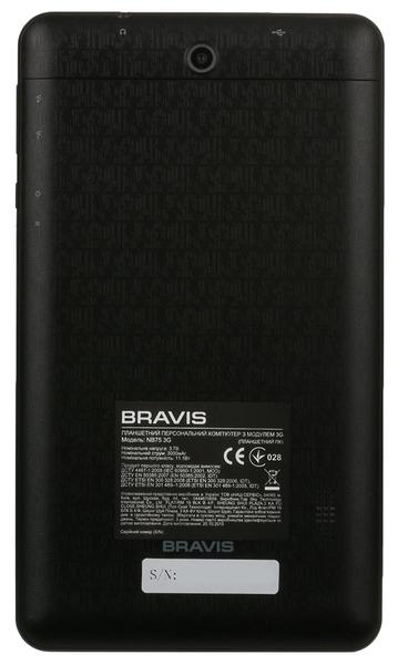 Планшетный ПК BRAVIS NB751 7" 3G (черный) NB751 7" 3G black