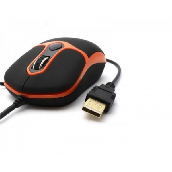 Мышь Flyper Deluxe FDS-368CR Orange USB